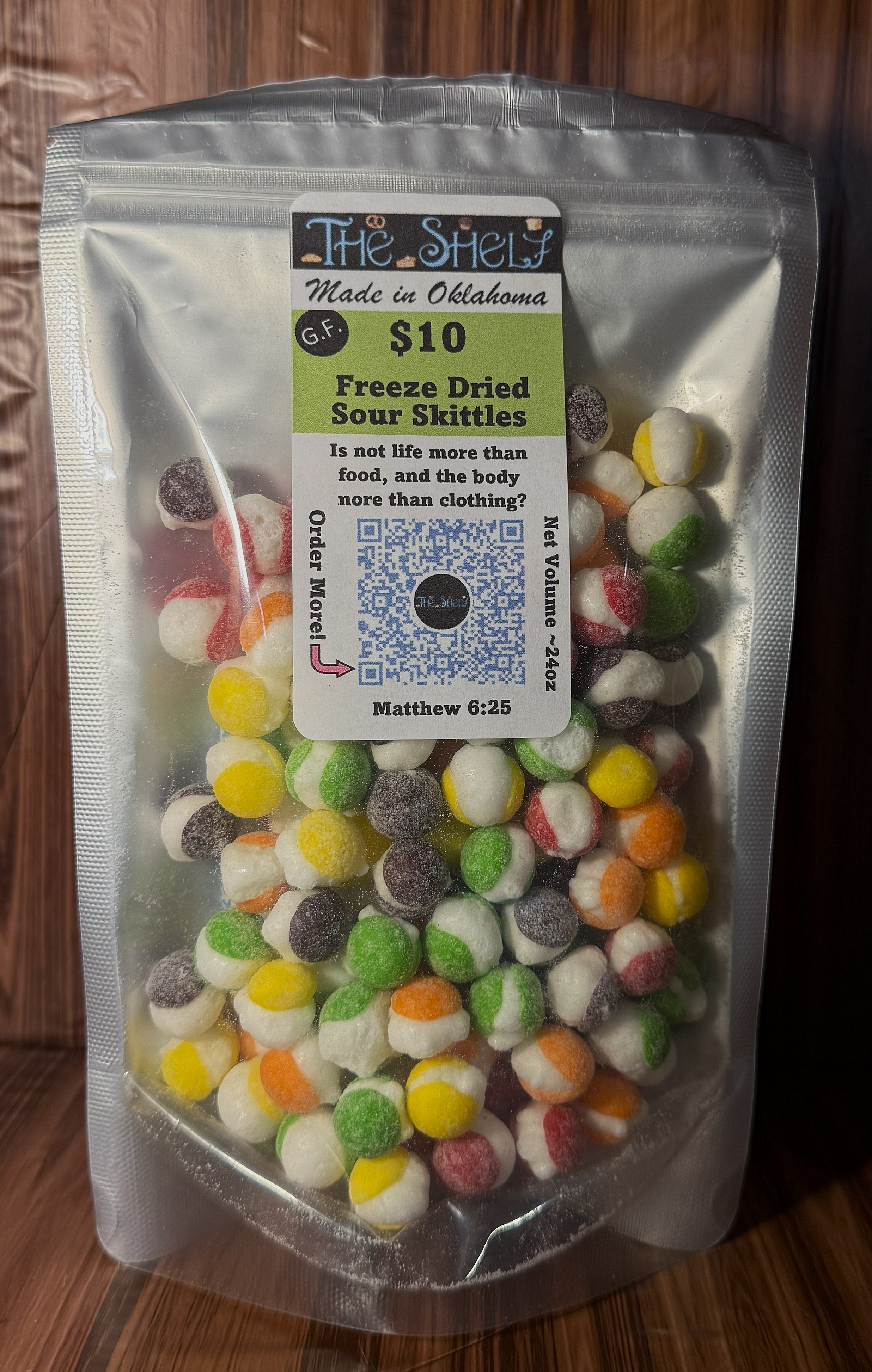 Freeze Dried Sour Skittles