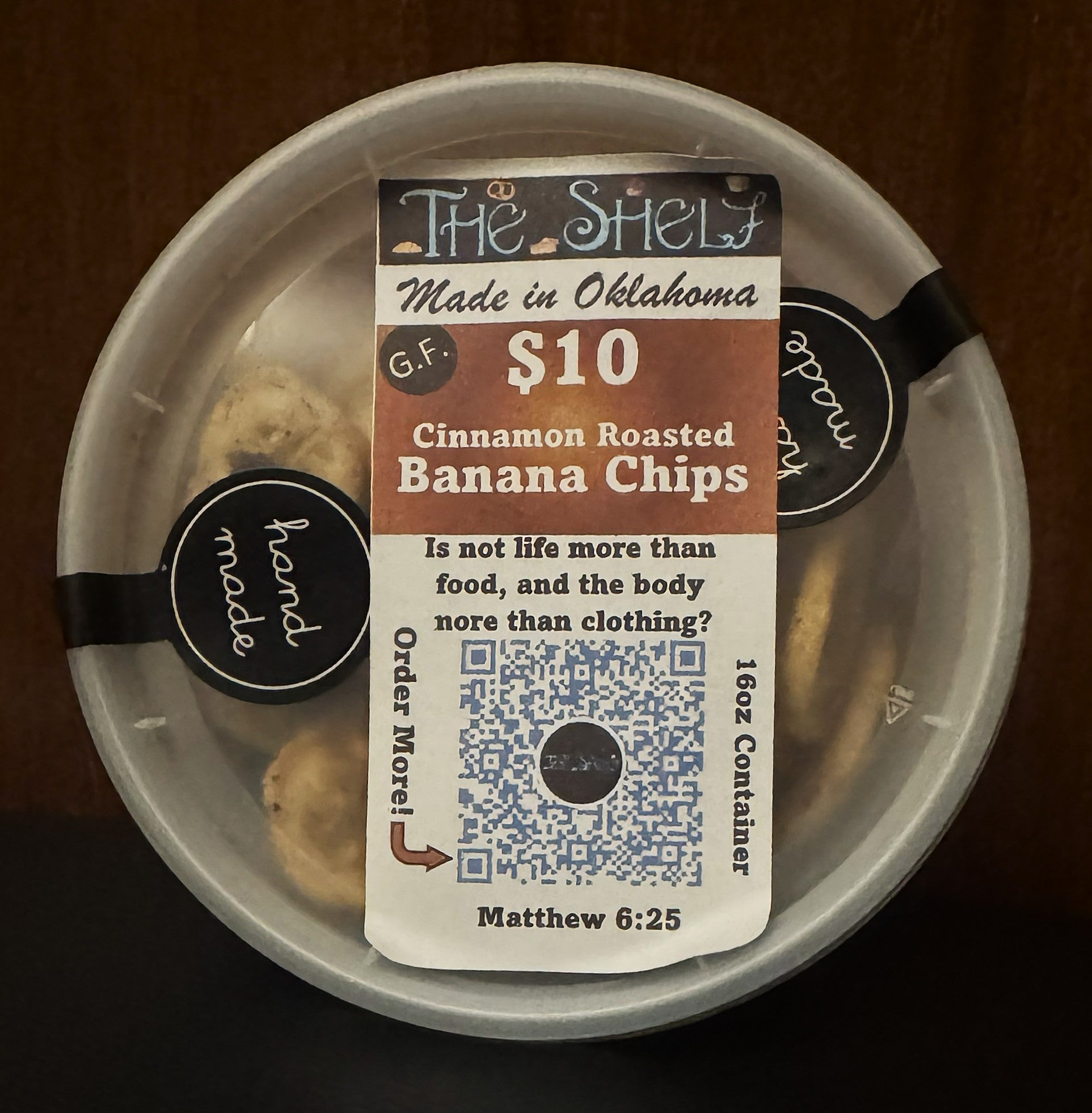 Cinnamon Roasted Banana Chips